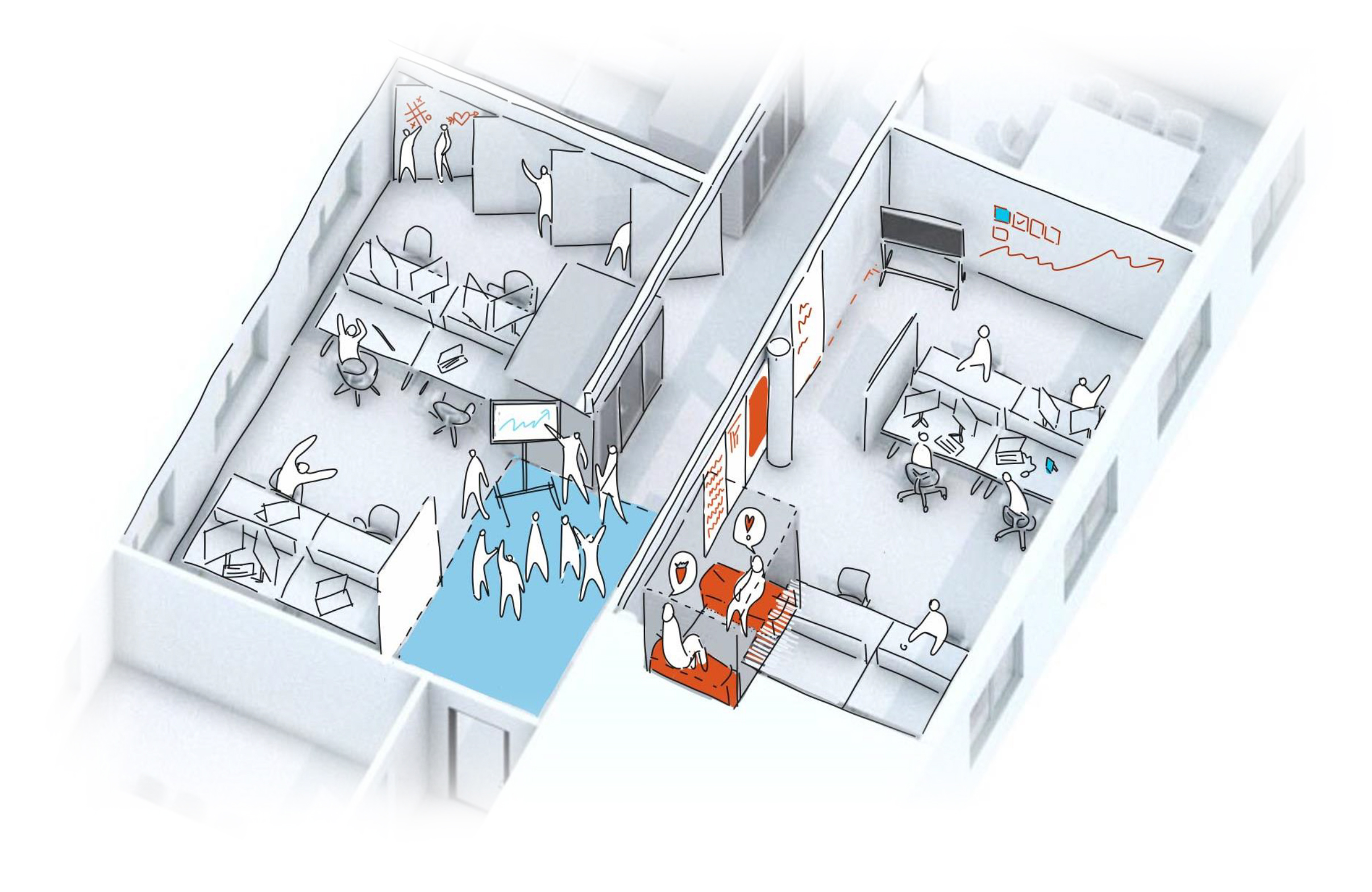 Agile workplace | Space full of options