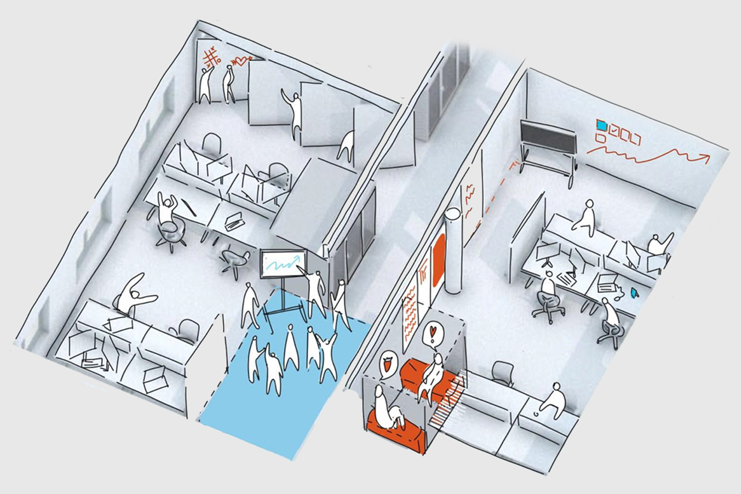 Agile workplace | Space full of options