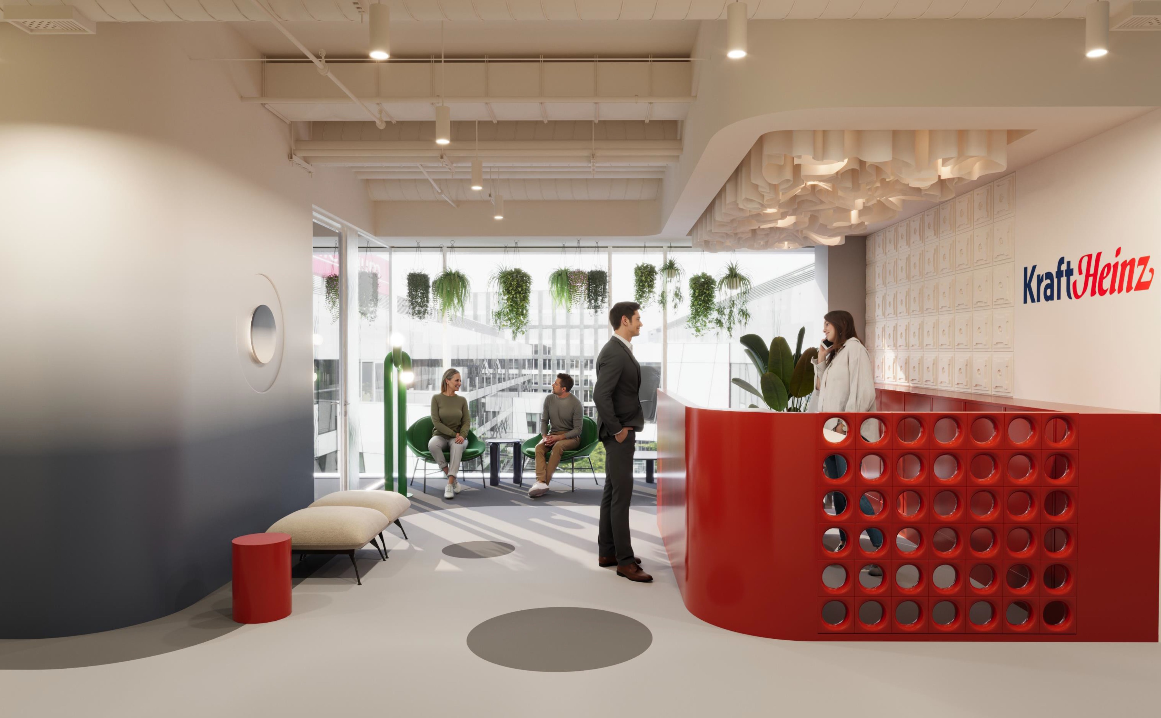 Kraft Heinz Warsaw. Brand-inspired space