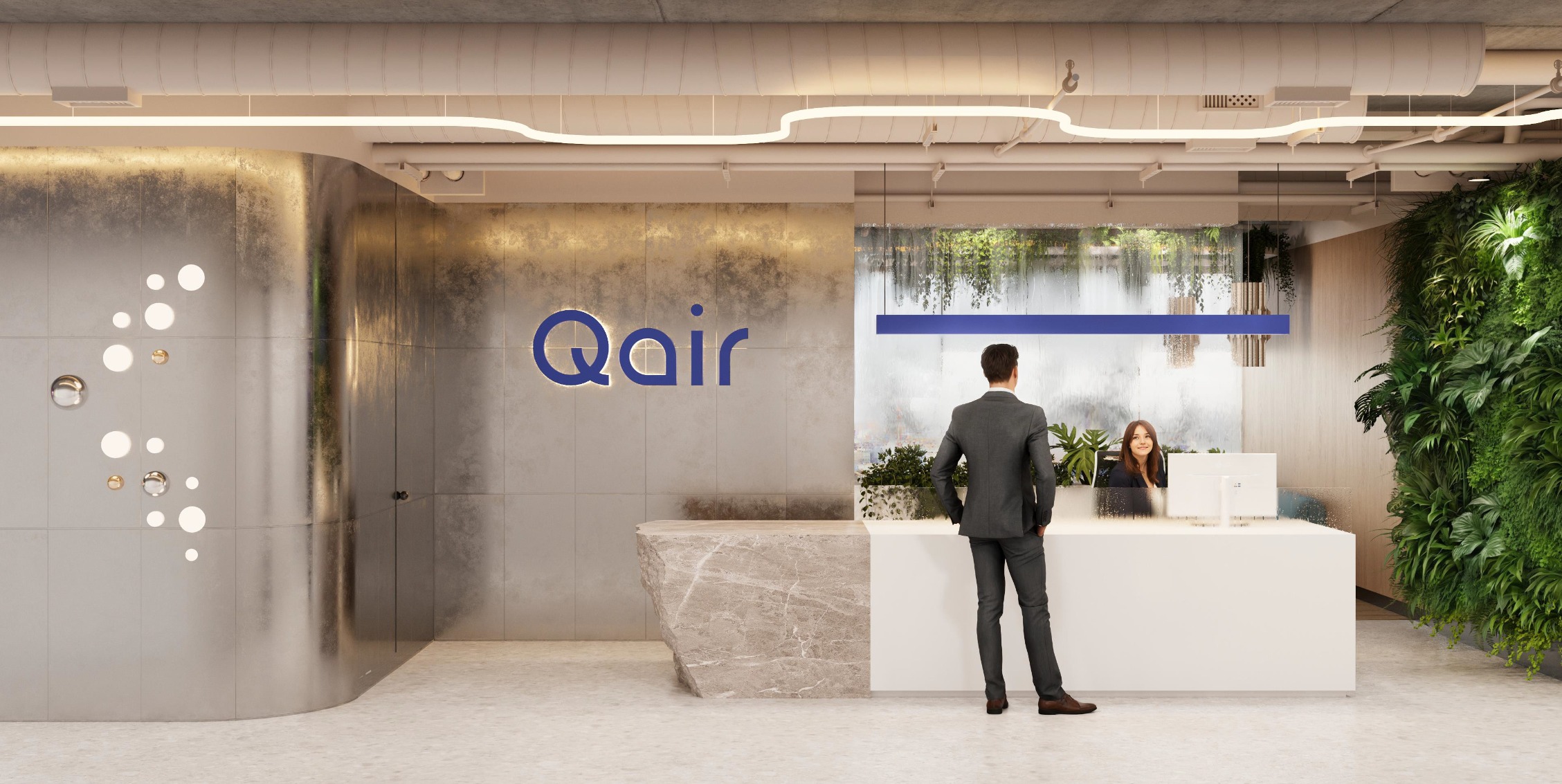 Qair Wrocław – an office of the elements